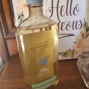 Bath & Body Works Aromatherapy Aloe shower gel - orange and sandalwood BBW